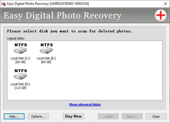Easy Digital Photo Recovery下载,相片恢复,图像恢复