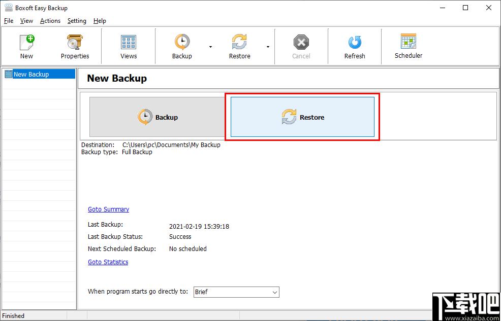 Boxoft Easy Backup下载,数据备份,文件备份,备份还原