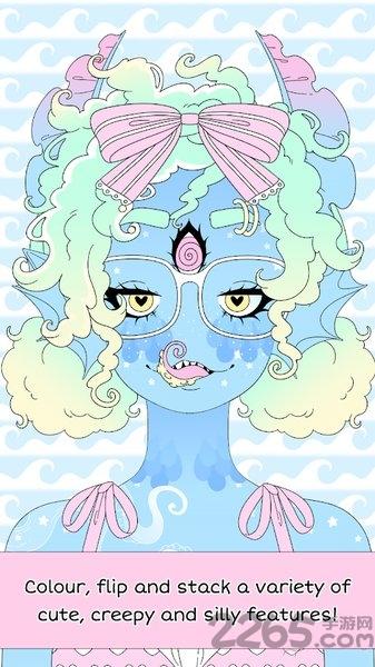 怪物少女制作器汉化破解版下载,怪物少女制作器,换装游戏,卡通游戏